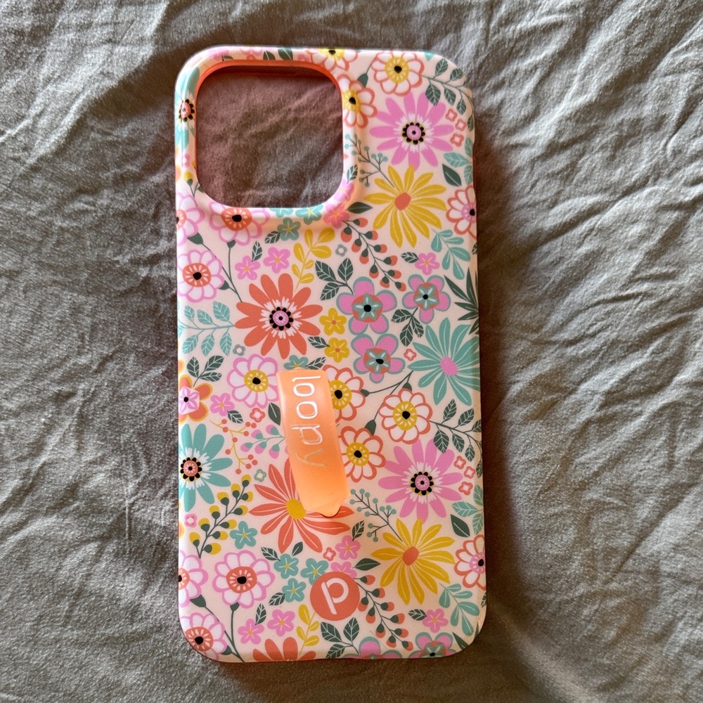 Loopy Case Pink Floral Phone Case